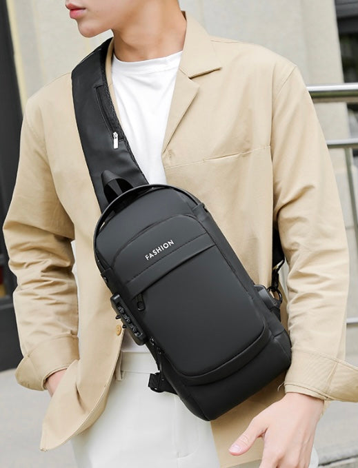 BOLSO ANTIRROBO IMPERMEABLE MORRAL USB