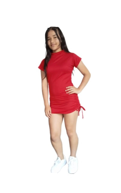 VESTIDOS TELA PIEL DE DURAZNO