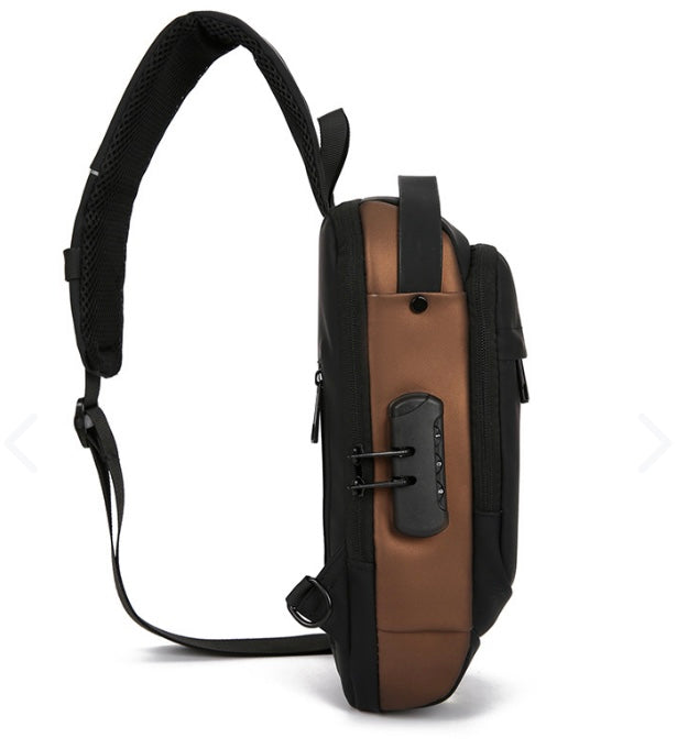 BOLSO ANTIRROBO IMPERMEABLE MORRAL USB
