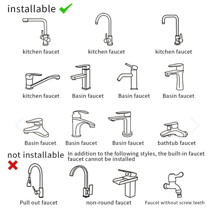 Grifo Ahorrador Agua 720° Llave Cocina