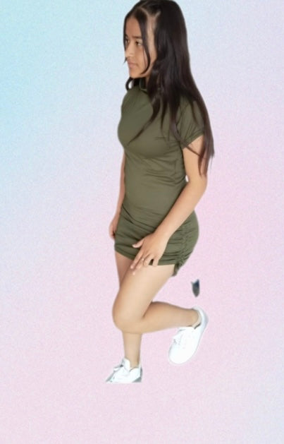 VESTIDOS TELA PIEL DE DURAZNO