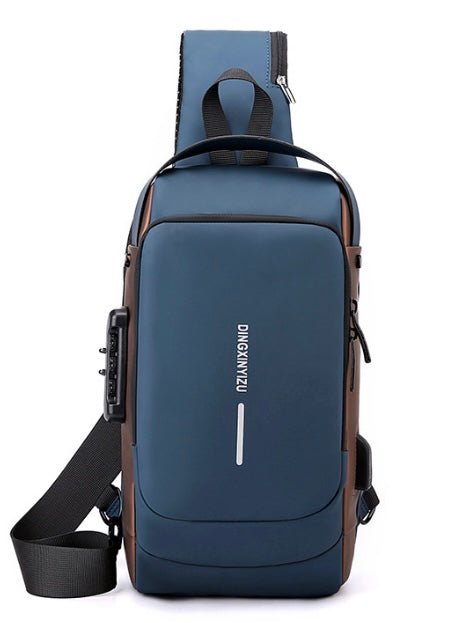 BOLSO ANTIRROBO IMPERMEABLE MORRAL USB