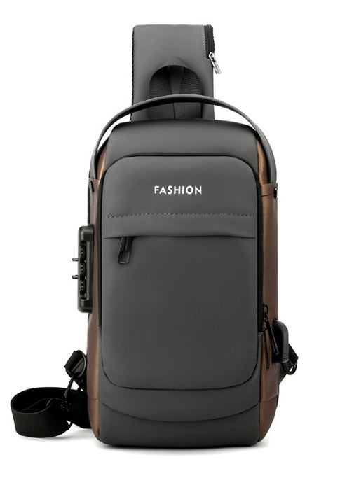 BOLSO ANTIRROBO IMPERMEABLE MORRAL USB