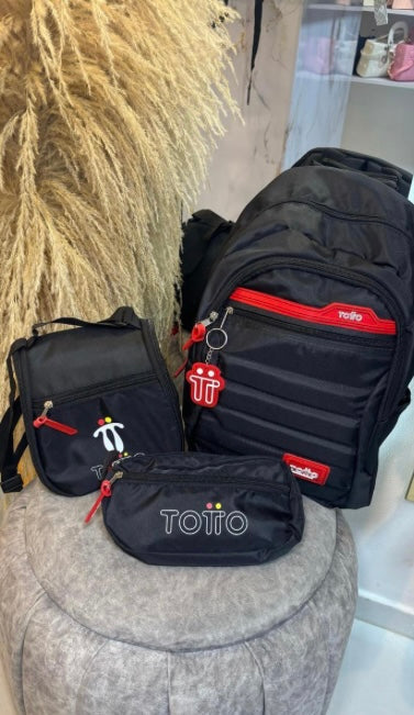 PROMO, BOLSO TRIO CABALLERO UNICOLOR