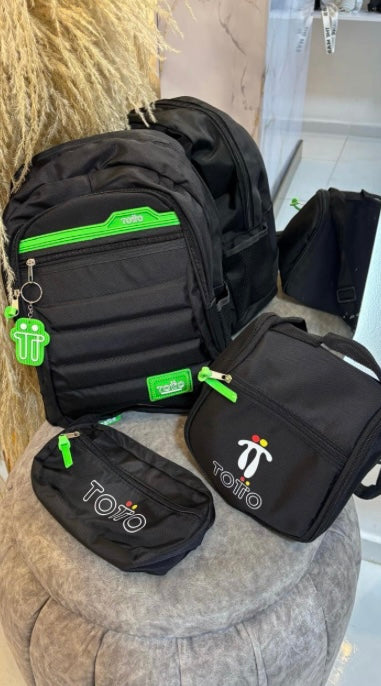 PROMO, BOLSO TRIO CABALLERO UNICOLOR