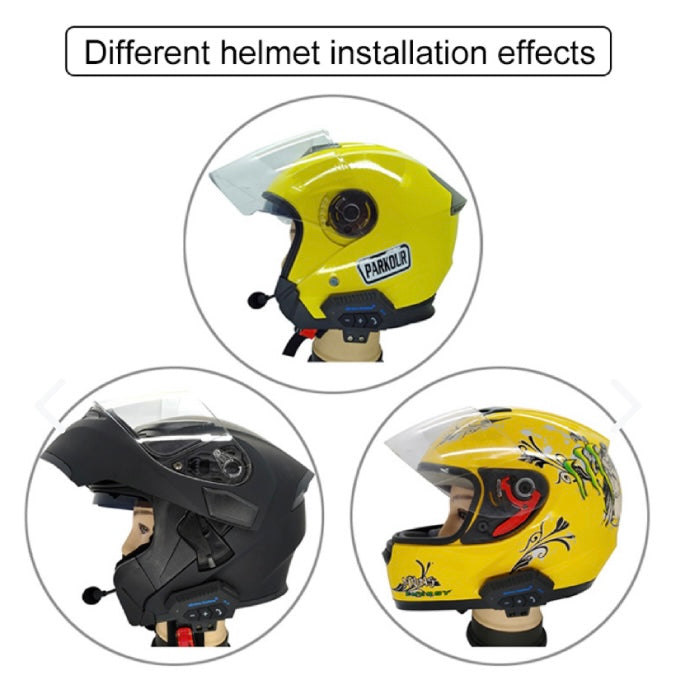 Intercomunicador De Casco Bt12 Auricular