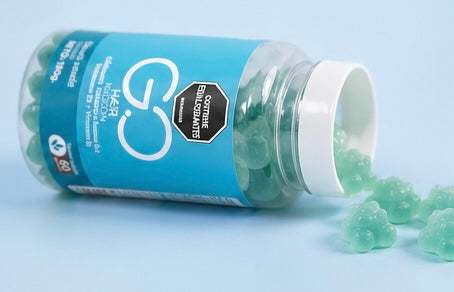 GOMAS PARA EL CABELLO Y UÑAS GO HAIR