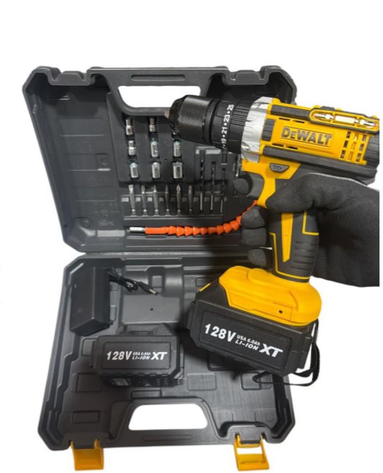 Taladro Potente Inalambrico 128V DEWALT