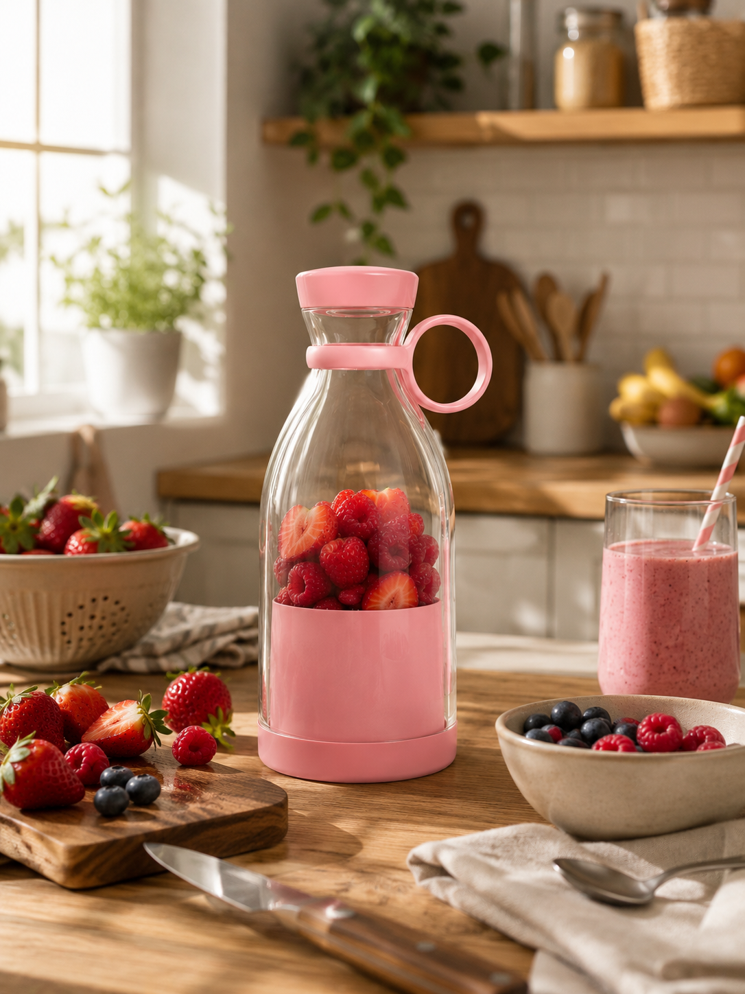 Licuadora Portátil Jugo Fresco Mini Licu