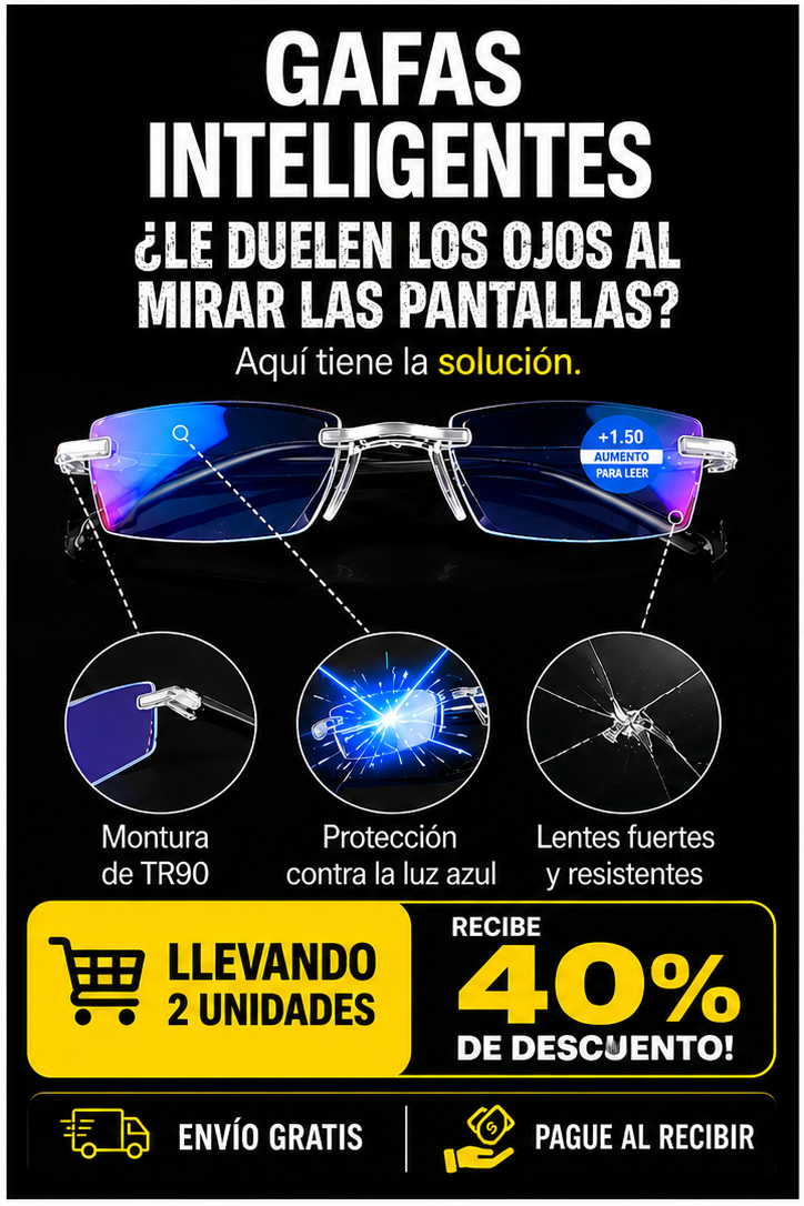 COMBO 2 GAFAS TR90 FOTOCROMATICA