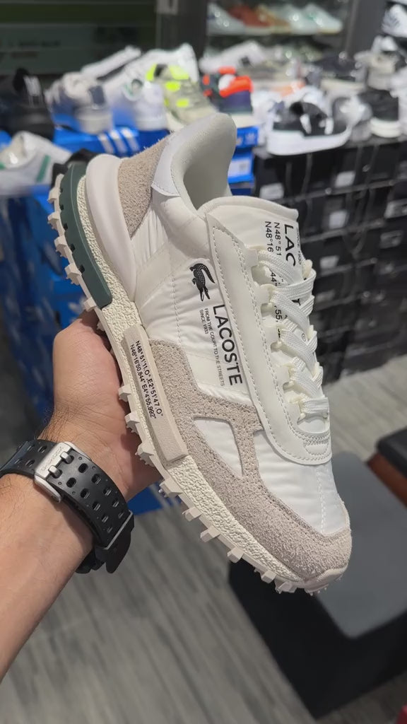 Tenis Lacoste Caballero Gris  Hrt